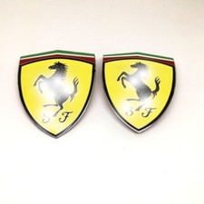 ★ Genuine Ferrari 458 Scuderia Fender Shield Badge LH or RH 82746100 986850 picture
