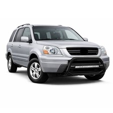 Black Horse Max Beacon Bull Bar No skid plate Black fit 2001-2006 Acura MDX picture