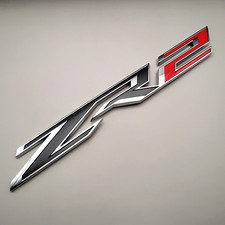 2022+ Silverado 1500 ZR2 6.2L Fender Emblem Badge OEM Used picture