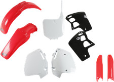 UFO Body Kit Red White Black HOKIT089F Honda CR500R 1995-2000 picture