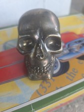 Vintage antique Skull Shift Knob Harley Chevy Buick Olds Ford Panhead Flathead picture