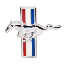 NEW 1971 - 1972 - 1973 Ford Mustang Mach 1 Grill Ornament Emblem Running Horse picture