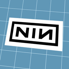 Nine Inch Nails Vinyl Decal, Choose Your Color & Size, NIN Car Sticker picture