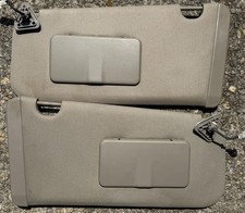 04-09 Nissan Quest OEM Driver & Passenger LH RH Tan/Beige Sun Visors 96401-5Z30B picture