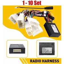 for Toyota 1-10Set Stereo Radio Power Wire Harness Cable Support Adapter JBL AMP picture