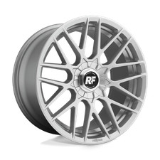 17X8 R140 RSE Rotiform GLOSS SILVER Wheel BLANK (+30mm) SINGLE 1 Wheel picture