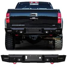 Vijay For 2015-2019 Chevrolet Chevy Silverado 2500 Rear Bumper with LED Light picture