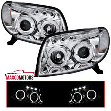 Fits 2003-2005 Toyota 4Runner LED Halo Lamps Projector Headlights Replacement picture