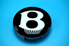 Bentley Continental GT Flying Spur Black Center Cap Hub Cap 3W0601170F NEW OEM picture
