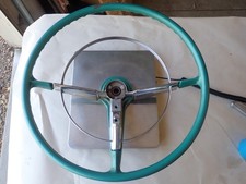 Good Original 1956 Chevrolet Car Steering Wheel With Horn Ring 18