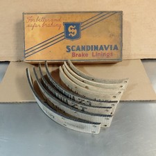 1938-1940 Plymouth P5 P6 P7 P8 P9 & P10 Brake Shoe Lining Kit NOS picture
