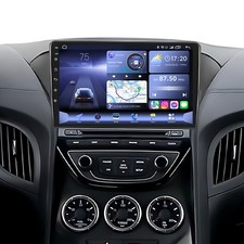 Apple CarPlay Car Radio 4+64G GPS For Hyundai Genesis Coupe 2013-2016 Android 15 picture