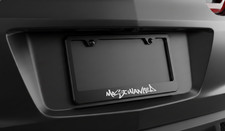 NFS Most Wanted Premium Black Metal License Plate Frame Racing Style picture