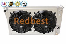 For 1982-92 Chevy Camaro Pontiac Firebird 5.0L 5.7L V8 4 Row Radiator+Shroud+Fan picture