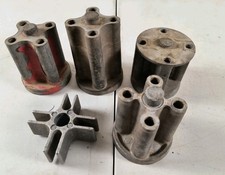Lot/5 Misc Automotive Fan Spacers Includes 2 Ford Spacers picture