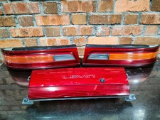 Toyota Corolla Levin AE101 Genuine Rear Tail Lamp Lights Garnish 1 Set 3PCS RARE picture