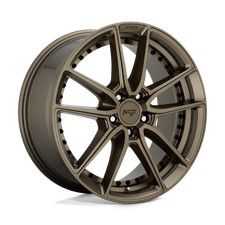 18x8 Niche M222 DFS MATTE BRONZE Wheel 5x4.5 (30mm) picture