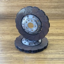 2010-2017 Audi RS7 C7 Brake Disc Rotor Front Right & Left Side Set Of 2 OEM picture