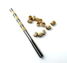 3/8 Throttle Shaft Bushing repair Worn Carburetor contain Reamer 16 pcs Bushing picture