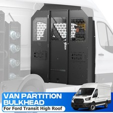 Van Partition Bulkhead Fits 2014-2026 Ford Transit 150 250 350 High Roof picture
