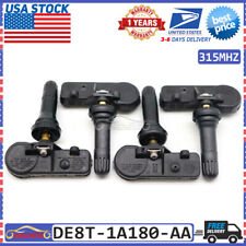 Set of 4 NEW TPMS For Ford Motorcraft Tire Pressure Sensor TPMS DE8T-1A180-AA picture