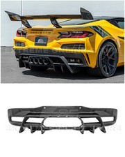 For 23-Up Corvette C8 Z06 Performance CARBON FIBER Rear Bumper Finned Diffuser picture