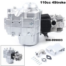 110cc 4 Stroke Single Cylinder Gearbox Transmission Engine For Dirt Bike picture