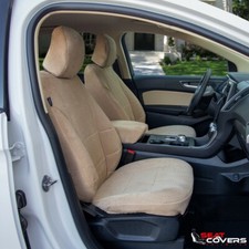 Seat Covers Set for 1999-2002 Chevy Silverado Crew Madrid Front & Rear Custom picture