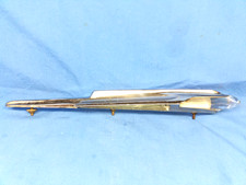 Vintage 1957 Pontiac Star Chief Fender Ornament w/ Clear Insert Lens picture