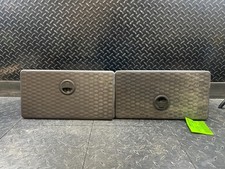 2011 Dodge Ram 1500 Black LH & RH Rear In Floor Storage Compartments w/ Hardware picture