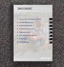 2012 550 700 Series Models ATV Workshop Repair Manual Fits ARCTIC CAT PN 2259284 picture