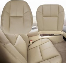 NLQR Front Driver or Passenger Bottom & Top Replacement Seat Covers Tan  picture