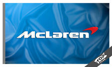 Mclaren Racing Car Flag Banner 3x5 Ft Mp4-12c Automotive MCLN Wall Cave Man Blue picture