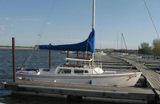CATALINA 22 MAIN SAIL COVER, SAILCOVER, PREMIUM SUNBRELLA NEW CUSTOM FIT picture
