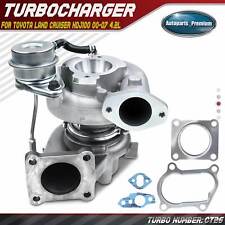 Turbo Turbocharger for Toyota Land Cruiser HDJ100 2000-2007 4.2L 1HD-FTE CT26 picture