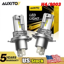 AUXITO H4 9003 Super White 40000LM Kit LED Headlight Bulb High Low Beam Fog Lamp picture