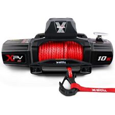 X-BULL Winch 10000lbs Electric Winch 12V Winch Synthetic Rope Winch Towing Truck picture