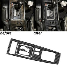 2Pcs Carbon Fiber Console Gear Shift Panel Trim For Benz G-Class W463 G63 04-12 picture
