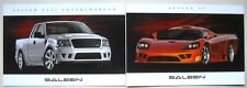 2006 2007 Ford Saleen S7 & S331 Supercharged Truck Brochures Sheet 6 x 9 Inch picture