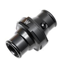 Aluminum Inline Thermostat Housing 1.50'' 38mm Hose Black Anodized Finish picture