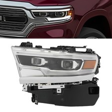 Full LED Headlight For 2019-2022 Ram 1500 Dual Projector Headlamp Drive Side LH picture