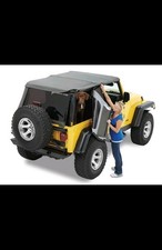 Black Bestop Trektop NX Soft Top  - Tinted For '97-'06 Jeep Wrangler TJ Read picture