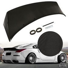 For Nissan 350Z 2003-08 Carbon Fiber Color Trunk Spoiler Rear Wing Ducktail Lip picture