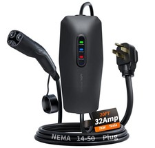 32Amp Level 2 EV Charger, 7KW Portable Charging Station, 20FT Cable, 240V NEMA 1 picture