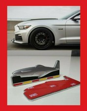 2x Mustang Roush P-51 Style Jet Symbol Side Fender Emblem Badge Decal Logo picture