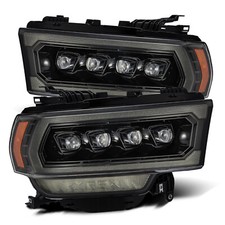 For 19-24 Ram 2500 3500 Alpha Black Nova LED Projector Headlights Headlamps picture