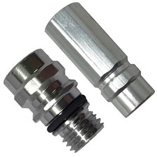 A/C Repair Service Valve High & Low Side R-134a Port Adapter OE Style Fittings picture