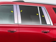 QAA Stainless Chrome Pillar Post Covers for Tahoe/Escalade/Yukon 15-20 8PCS picture
