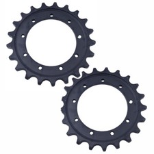 2Pcs 21 Teeth 9 Bolt Holes Sprocket 6539097 for Bobcat 329 331 Excavator picture