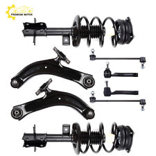 Front Struts Control Arms Tie Rods Sway Bars 2007-2012 for Nissan Sentra 2.0L picture